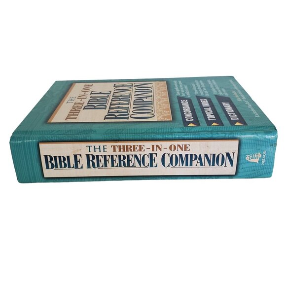 The Three In One Bible Reference Companion Hardcover Thumb Index 1982 - Picture 2 of 12